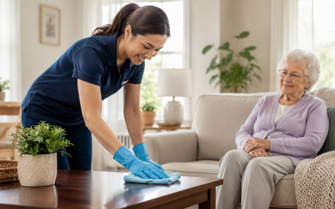 why senior home cleaning
